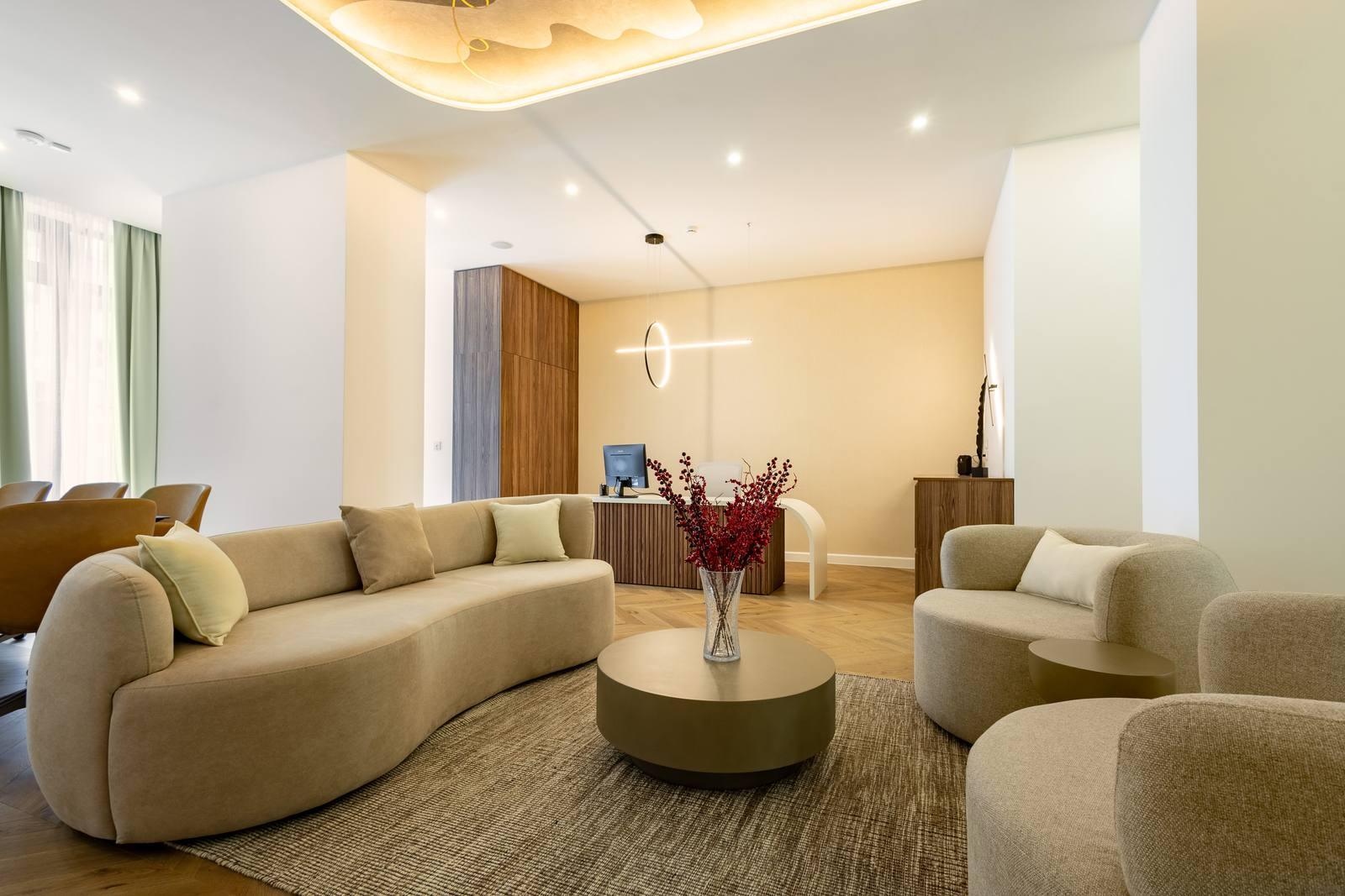 The director’s corner in the Atlantis Sales Office
