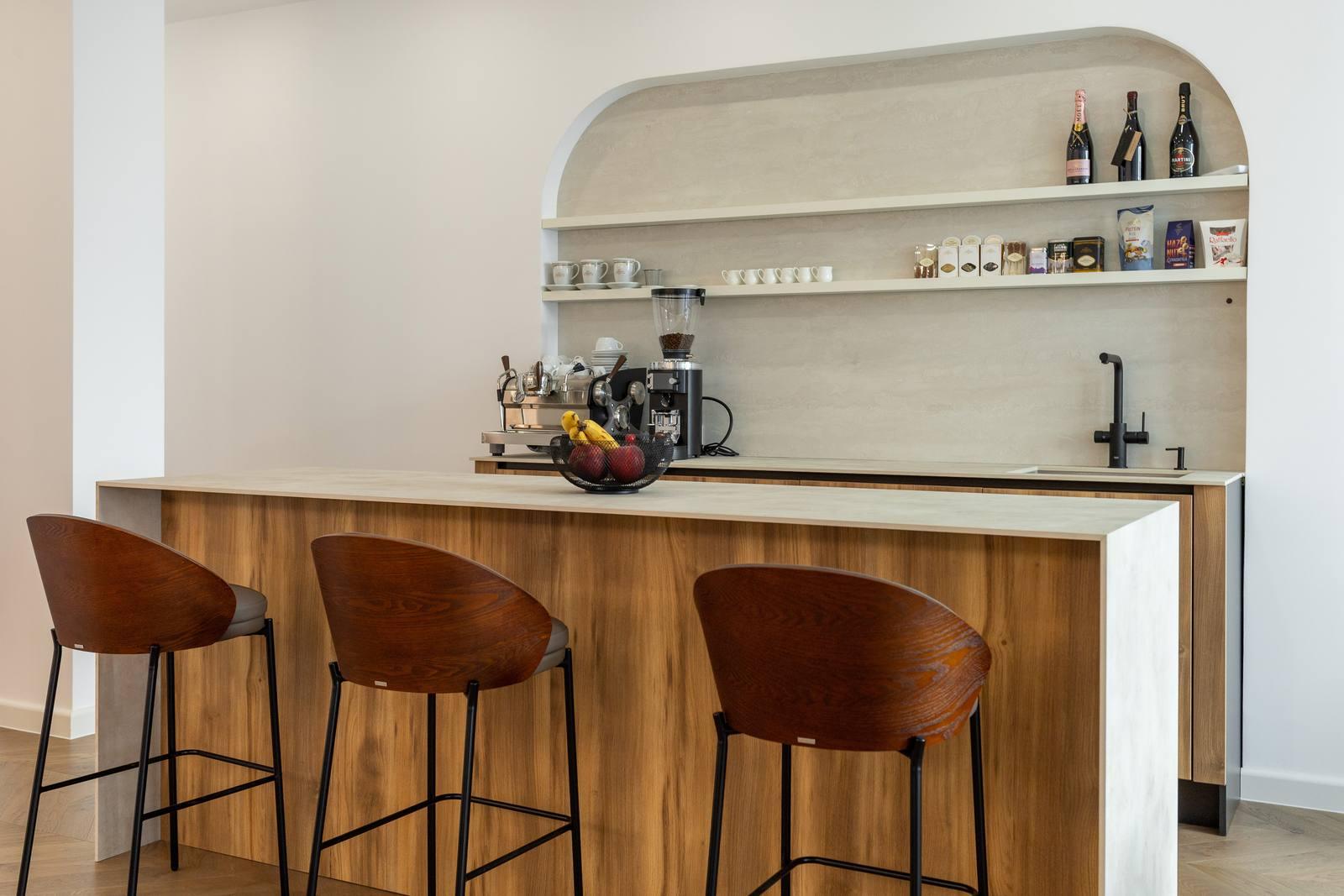 The coffee bar