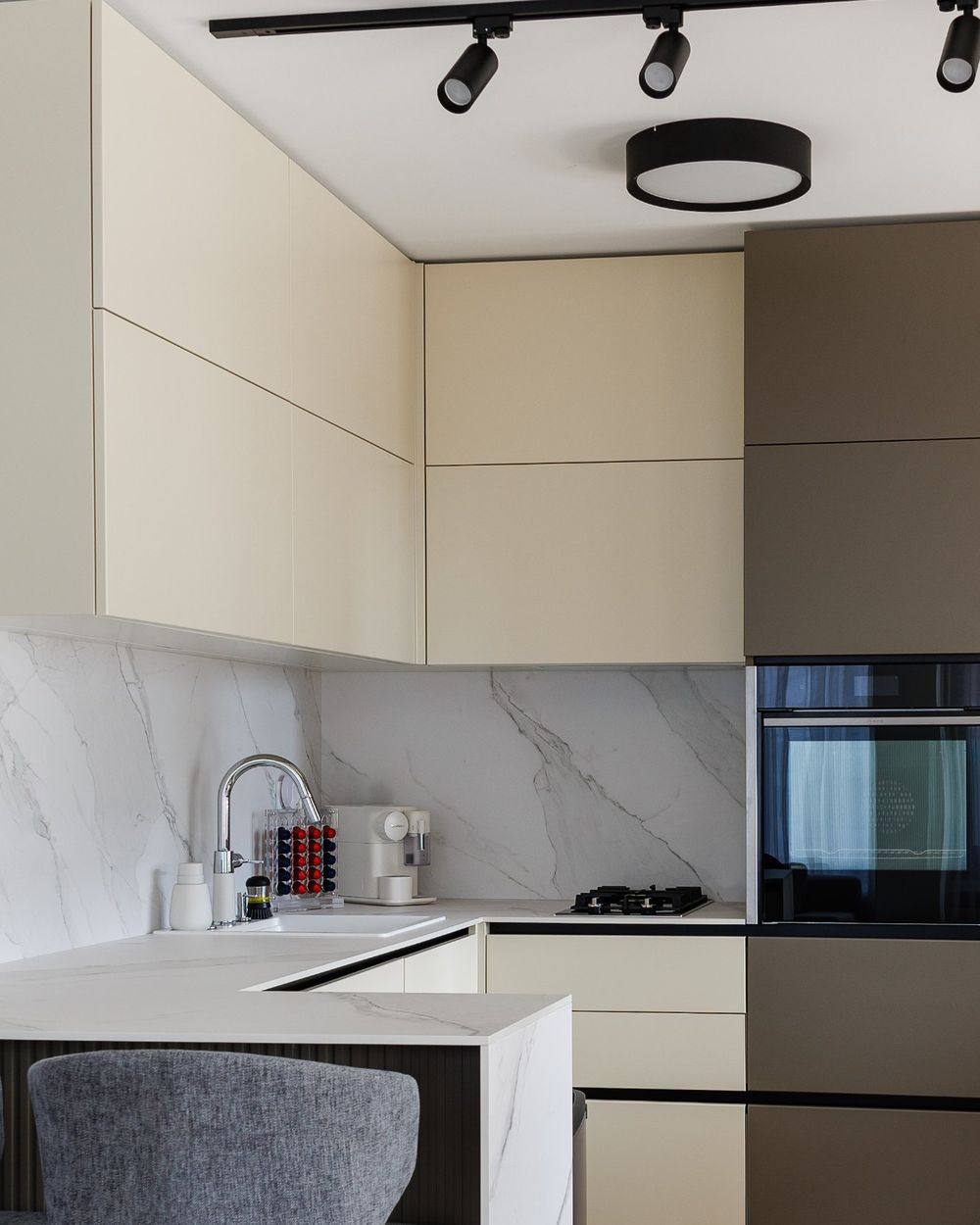 The finished kitchen